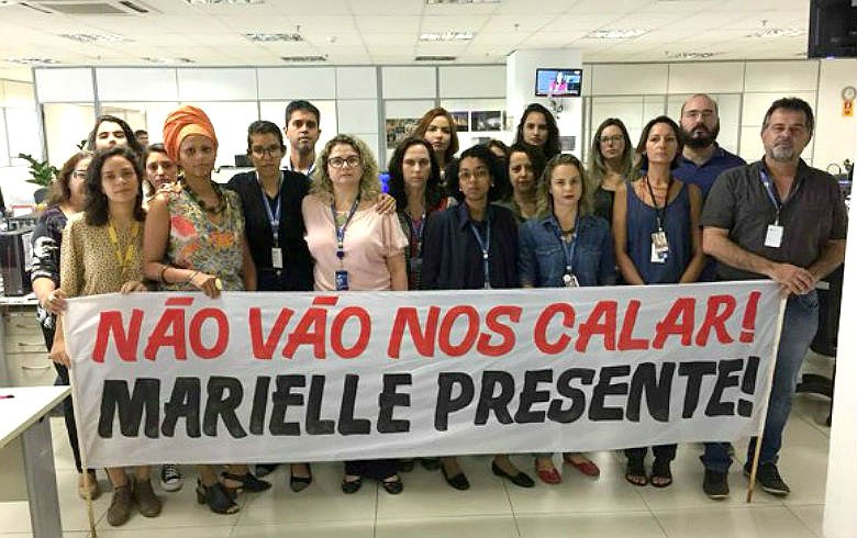 jornalista protestam ebc
