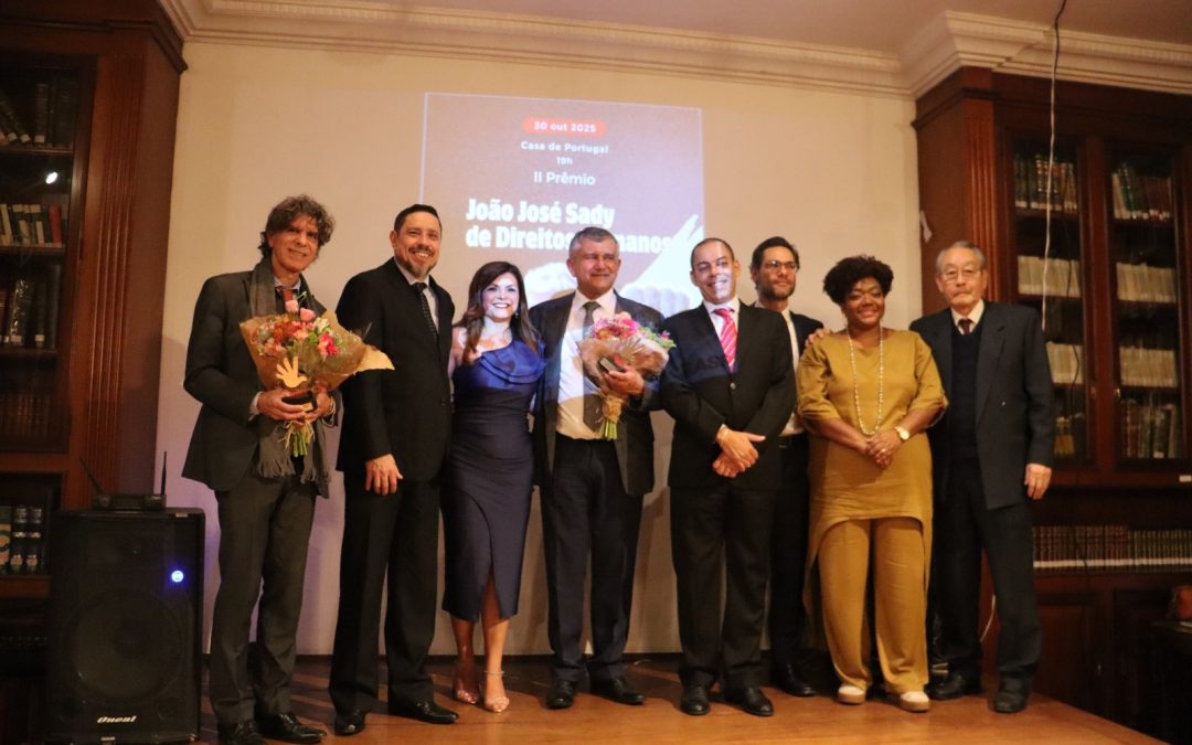 SASP realiza II Prêmio João José Sady de Direitos Humanos na Casa de Portugal