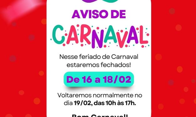 Comunicado Oficial: Carnaval 2026