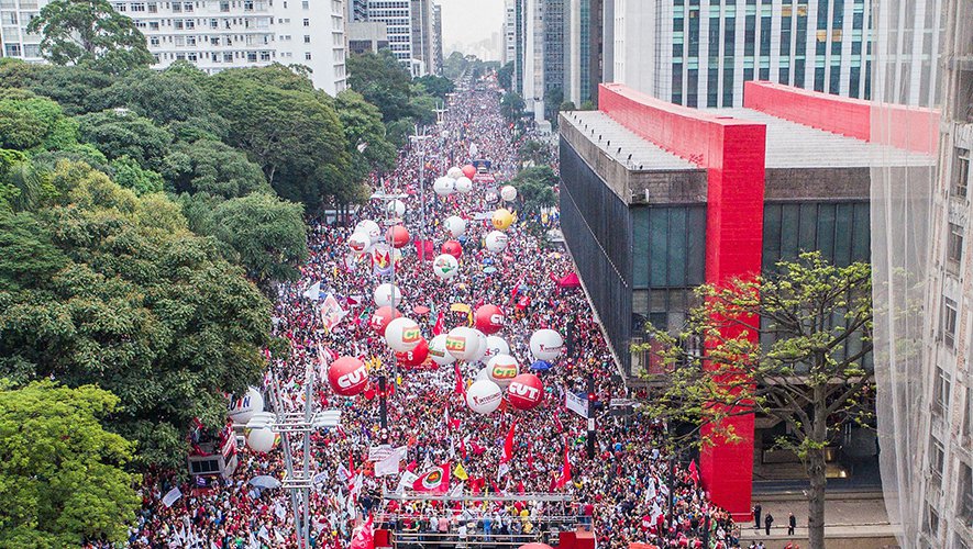 Ato na Paulista fecha dia de mobilização em São Paulo