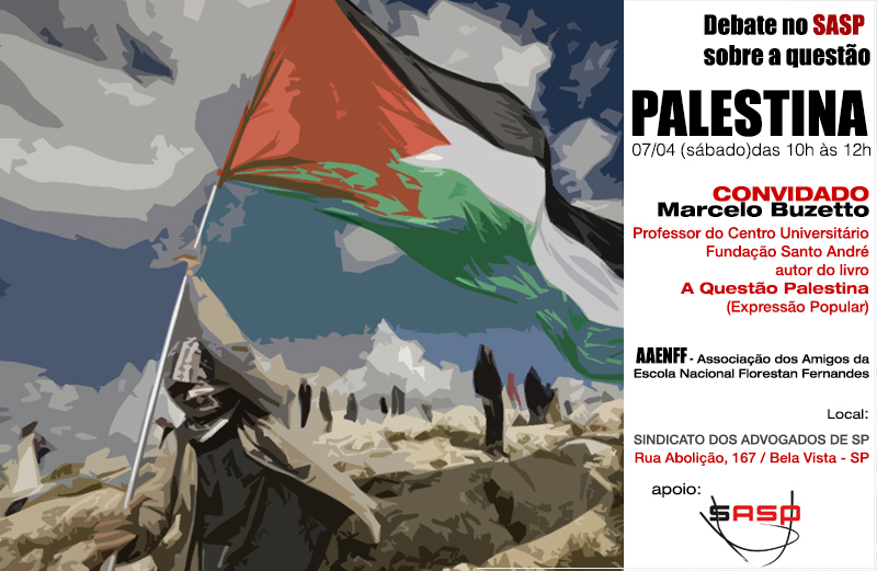 Debate no SASP sobre a questão Palestina