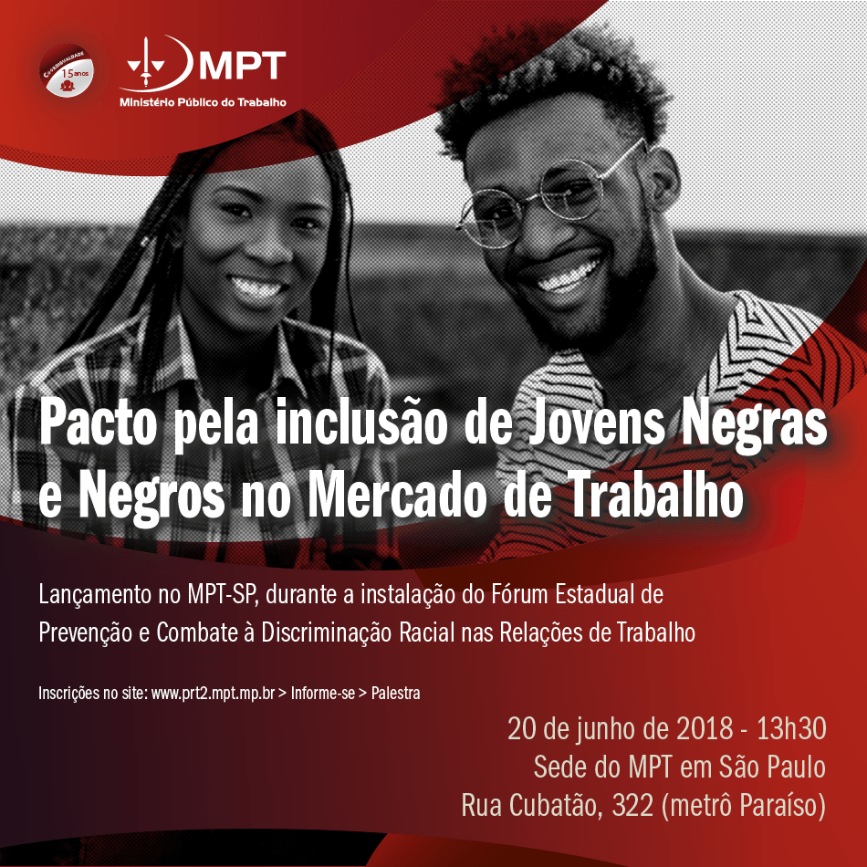Pacto pela Inclusão Social de Jovens Negras e Negros no Mercado de São Paulo