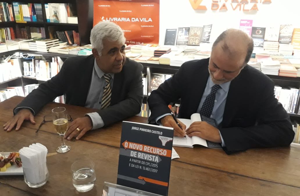 SASP presente no lançamento do livro do Professor Jorge Castelo