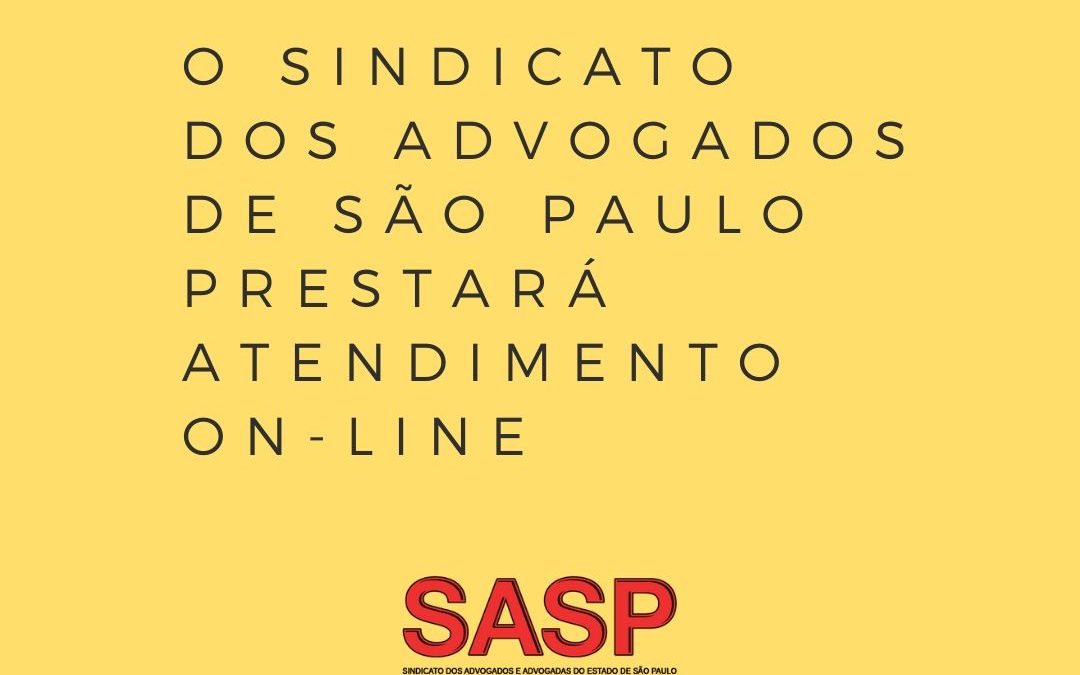 SASP prestará atendimento on-line