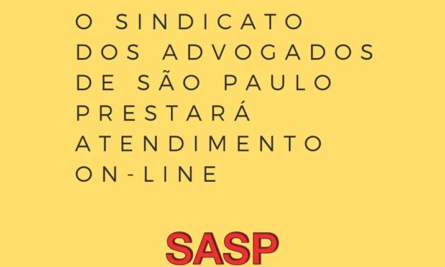 SASP prestará atendimento on-line