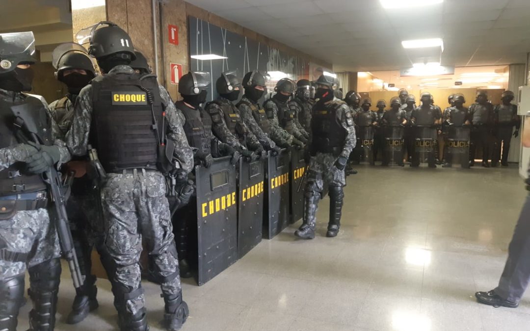Nota de repudio a ação criminosa da Polícia Militar na alesp