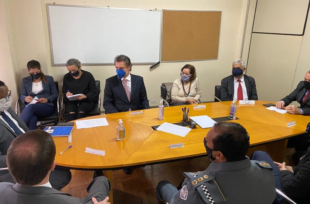 sasp presente na reunião em defesa do direito de manifestantes
