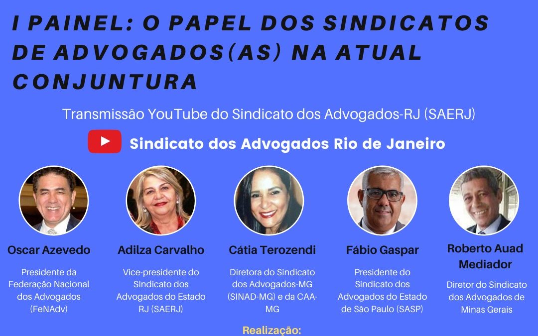Fábio Gaspar participa de live sobre o dia do Advogado