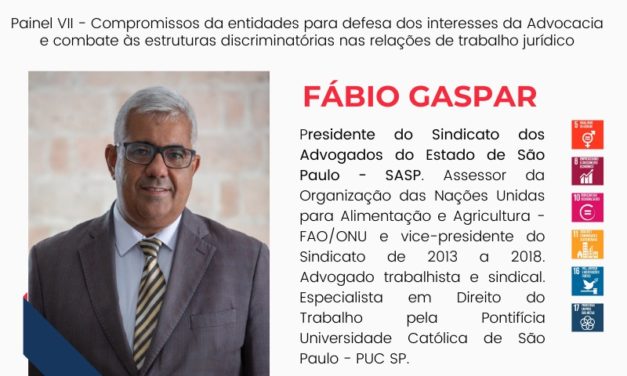 Presidente do SASP participa de congresso interestadual sobre advocacia assalariada