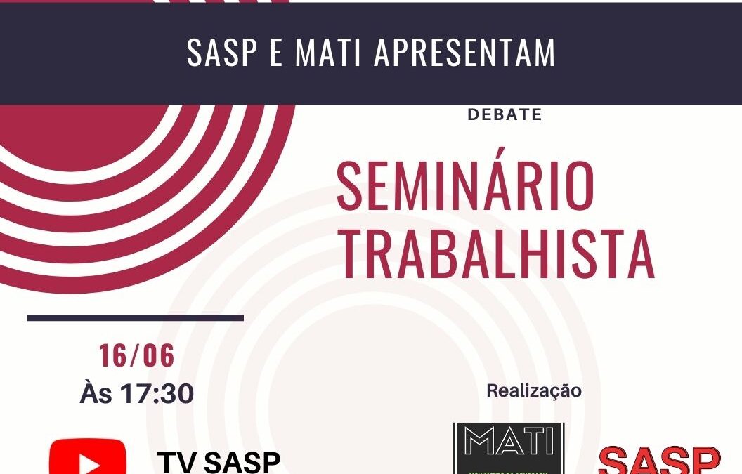 Live: Seminário Trabalhista