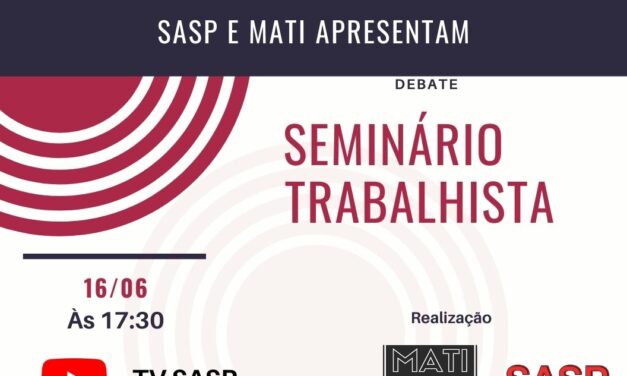 Live: Seminário Trabalhista