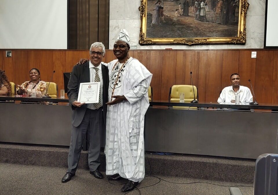 SASP recebe Prêmio ALASÉ 2022 na Câmara Municipal de SP