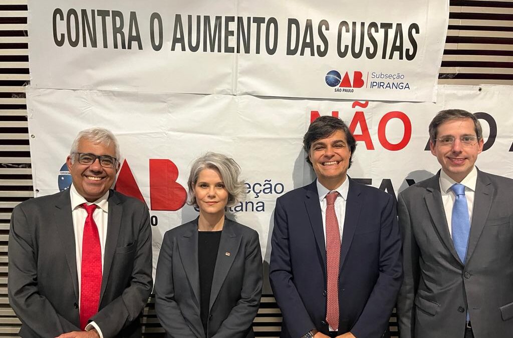 SASP contra o aumento das taxas jurídicas