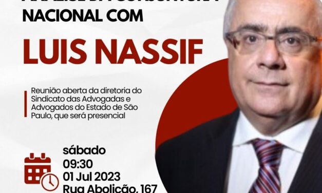 Análise da conjuntura nacional com Nassif