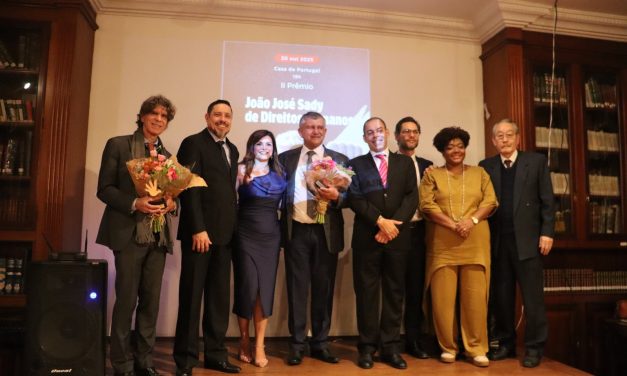 SASP realiza II Prêmio João José Sady de Direitos Humanos na Casa de Portugal